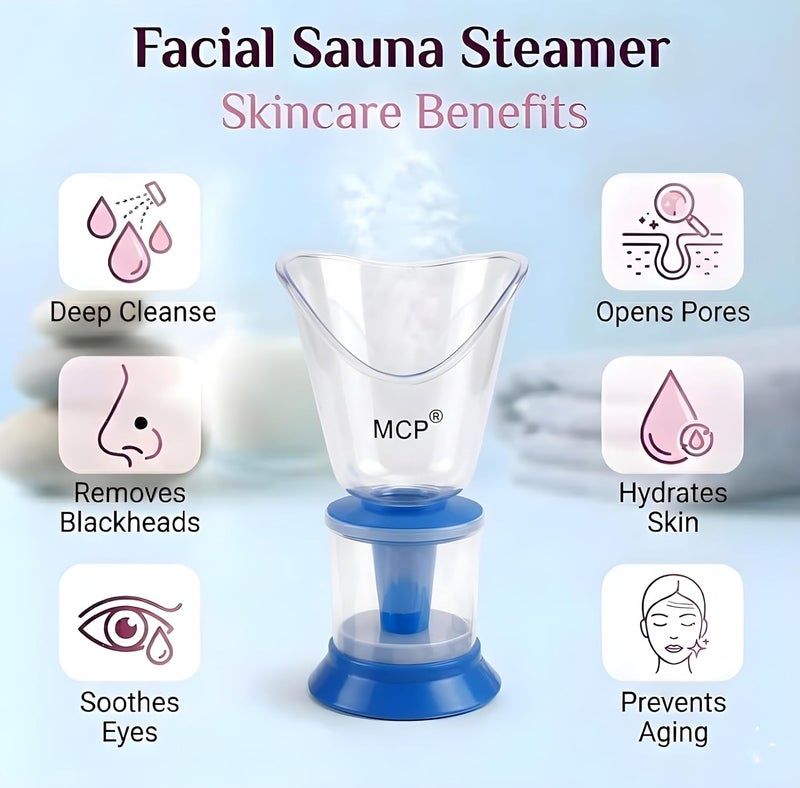 MCP Steam 3 in 1 Vaporizer,Steamer for cough and cold kids steam nose inhaler and facial vaporizer (White) - Image 4