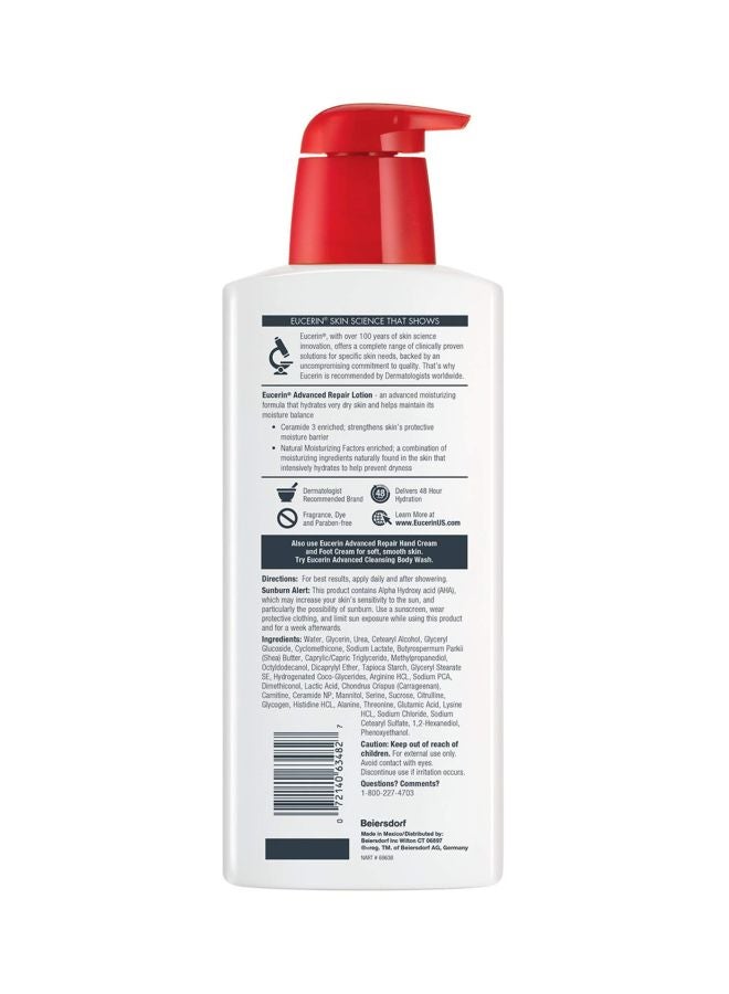 Eucerin Advanced Repair Lotion White 500ml - Image 2