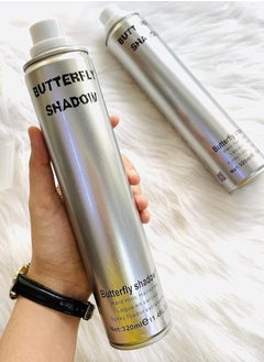 BUTTERFLY Hair spray Butterfly Shadow 600 ML Strong holding spray for style  - Image 1