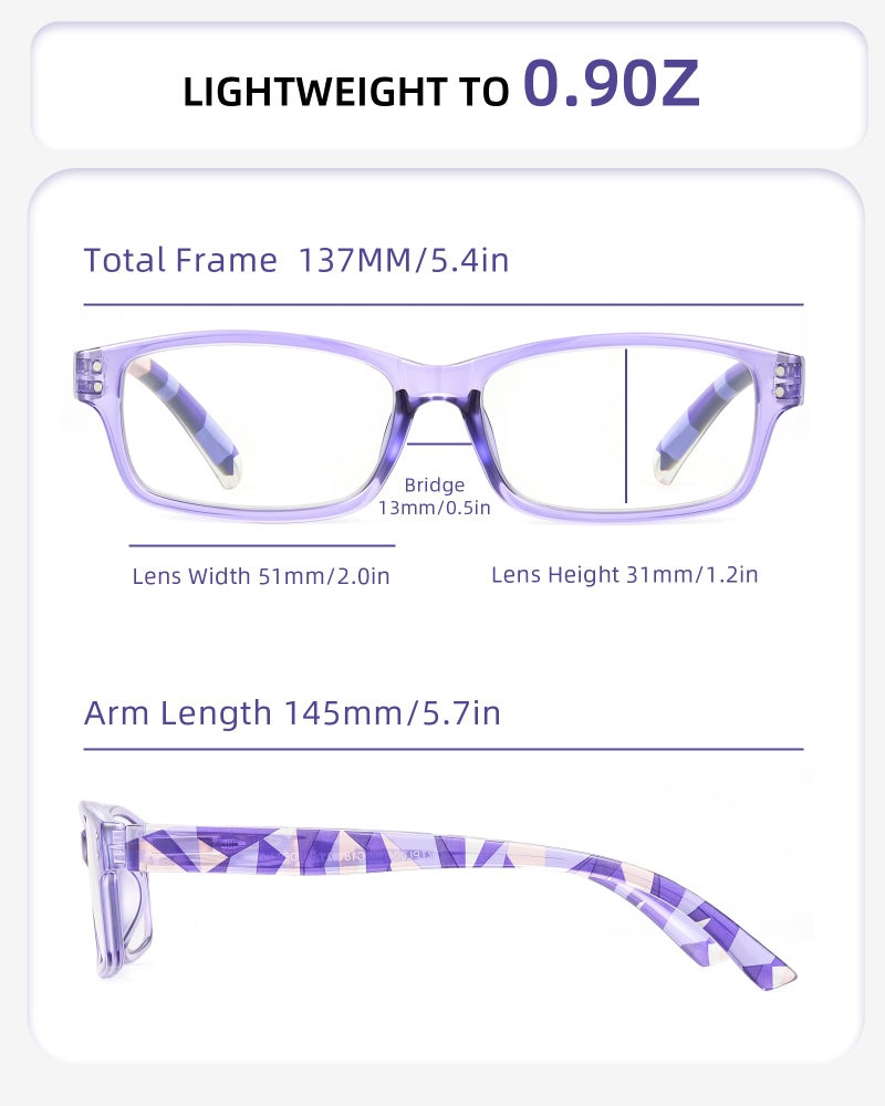 JOLISU Reading Glasses for Women Men - 5 Pack Ladies Fashion Blue Light Readers Computer Eyeglasses W/Spring Hinge (Mixcolor D, 1.5) - Image 2