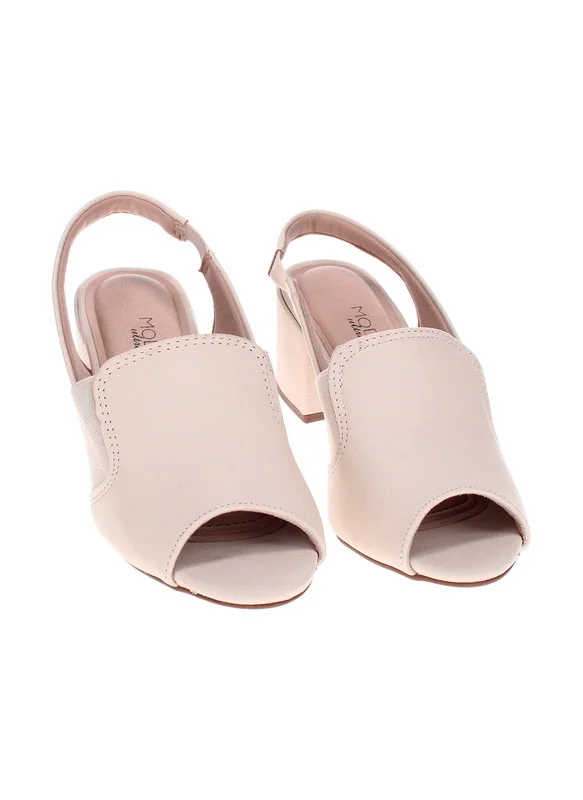 MODARE Mid Heels Sandals for Women – Sling Back Heel Sandals for Girls with Ankle Strap