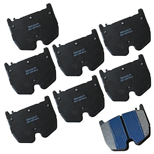 Bendix Premium SBM983 Semi-Metallic Front Brake Pads for Select Models Mercedes-Benz CL55 AMG, CL65 CLS55 E55 S55 S65 SL55 SL65 SL600, SLR McLaren - Image 1