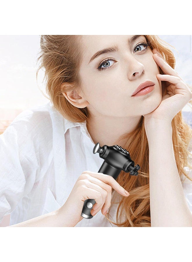 BlueFire Portable Handheld Massage Machine – Deep Tissue Percussion Massager for Athletes, Muscle Pain Relief & Recovery | Quiet Powerful Massage Gun with Adjustable Speeds, Ergonomic Grip, Lightweight Portable Design for Home, Gym & Office | Muscle Relaxation & Blood Circulation Booster - Image 2