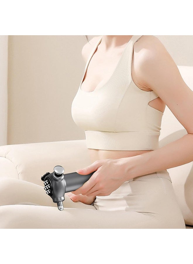 BlueFire Portable Handheld Massage Machine – Deep Tissue Percussion Massager for Athletes, Muscle Pain Relief & Recovery | Quiet Powerful Massage Gun with Adjustable Speeds, Ergonomic Grip, Lightweight Portable Design for Home, Gym & Office | Muscle Relaxation & Blood Circulation Booster - Image 3