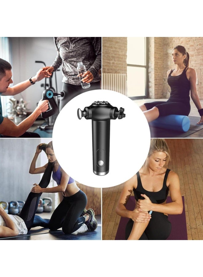 BlueFire Portable Handheld Massage Machine – Deep Tissue Percussion Massager for Athletes, Muscle Pain Relief & Recovery | Quiet Powerful Massage Gun with Adjustable Speeds, Ergonomic Grip, Lightweight Portable Design for Home, Gym & Office | Muscle Relaxation & Blood Circulation Booster - Image 4