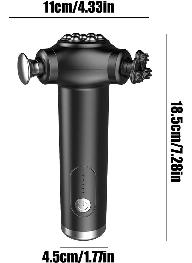 BlueFire Portable Handheld Massage Machine – Deep Tissue Percussion Massager for Athletes, Muscle Pain Relief & Recovery | Quiet Powerful Massage Gun with Adjustable Speeds, Ergonomic Grip, Lightweight Portable Design for Home, Gym & Office | Muscle Relaxation & Blood Circulation Booster - Image 5