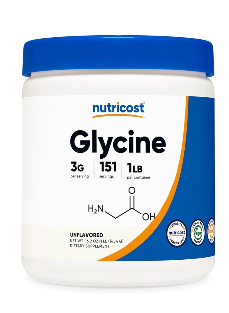 مسحوق الجلايسين من نيوتريكوست، 1 رطل - Image 1