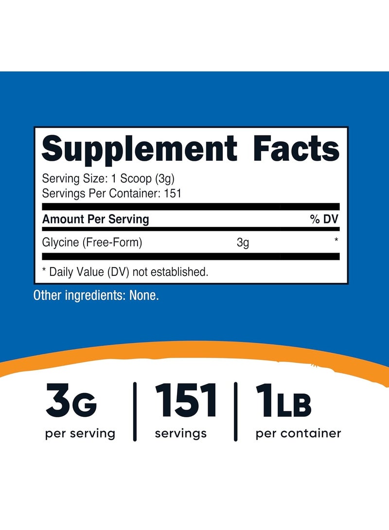 مسحوق الجلايسين من نيوتريكوست، 1 رطل - Image 2