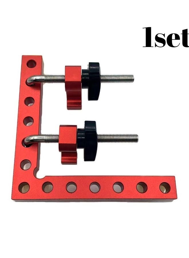 1 مجموعة ماسك زاوية قائمة من سبائك الألومنيوم المتين مقاس 5.5 بوصة أداة تموضع 90 درجة - Image 1