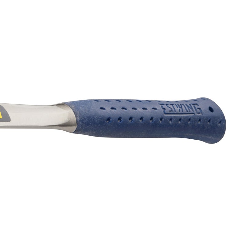 ESTWING Framing Hammer - 22 oz Long Handle Straight Rip Claw with Smooth Face & Shock Reduction Grip - E3-22S - Image 4