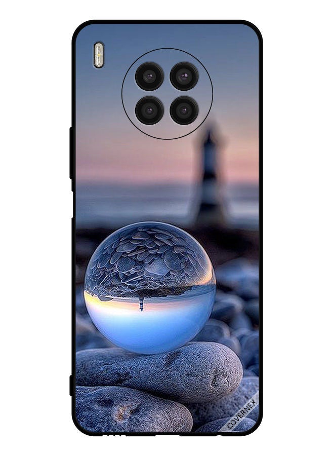 غطاء حماية واقٍ لهاتف Honor 50 lite Photography Of Nature في زجاج دائري