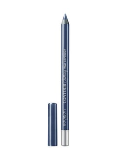 BOURJOIS PARIS قلم تحديد العيون المقاوم للماء من كونتور كلوبينج - 076 - بلو سواريه، 1.2 جرام  - Image 1