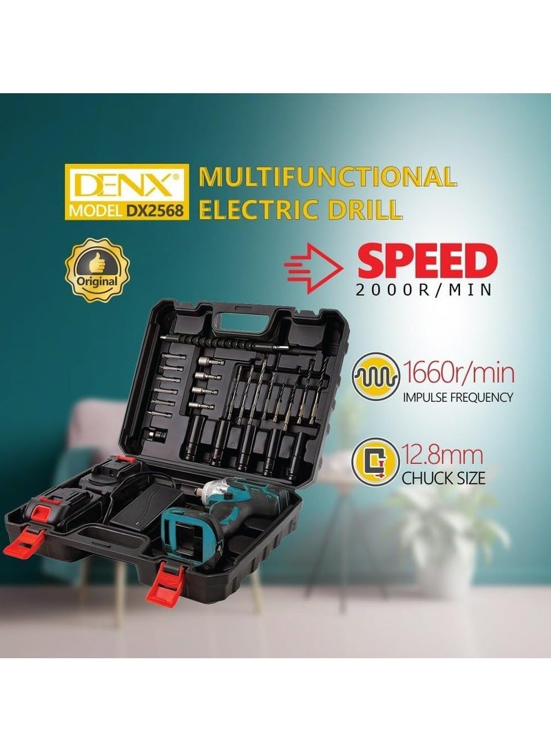 Denx Multifunctional Electric Drill DX2568 - Image 3