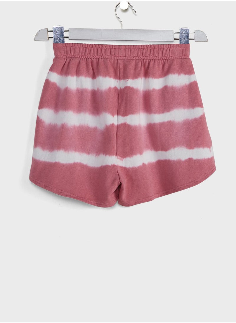 MANGO - Kids Tie Dye Shorts - Image 1