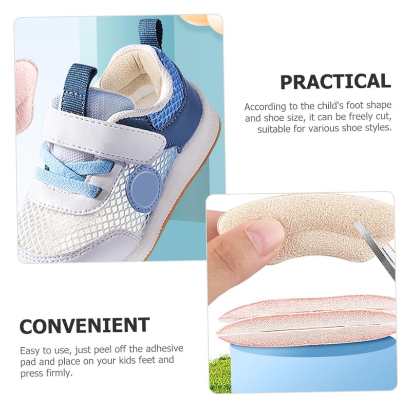 Cuttable Invisible Heel Cushions 6 Pairs Adjustable Inserts For Loose Shoes Comfort Fit Boys Girls - Image 4