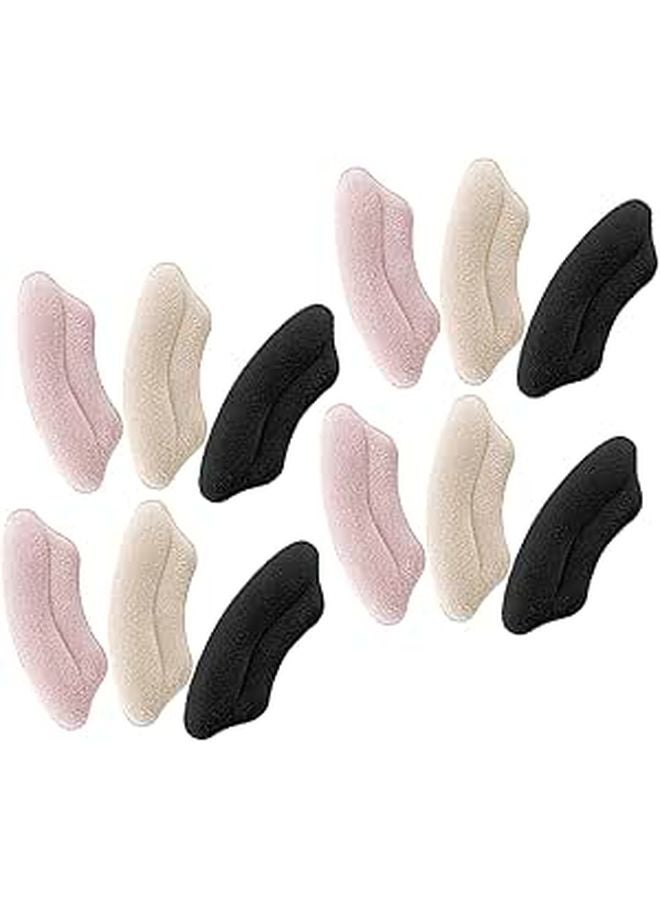 Cuttable Invisible Heel Cushions 6 Pairs Adjustable Inserts For Loose Shoes Comfort Fit Boys Girls - Image 1