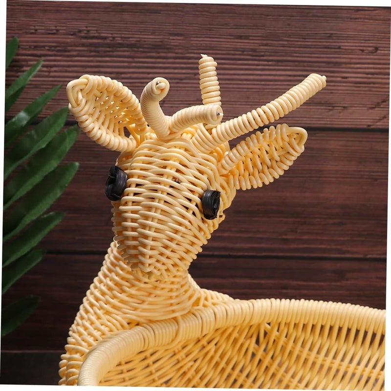 Hand Woven Proofing Basket Beige 31x22 5x9 5cm For Home Bakery And Dough Storage - Image 4