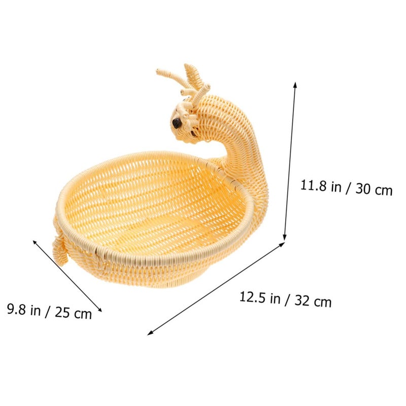 Hand Woven Proofing Basket Beige 31x22 5x9 5cm For Home Bakery And Dough Storage - Image 3