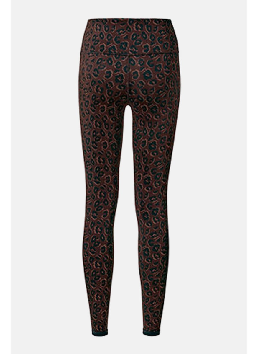 Tchibo Women Sportswear Fit Reversible Training Tights, Brown  - Image 3