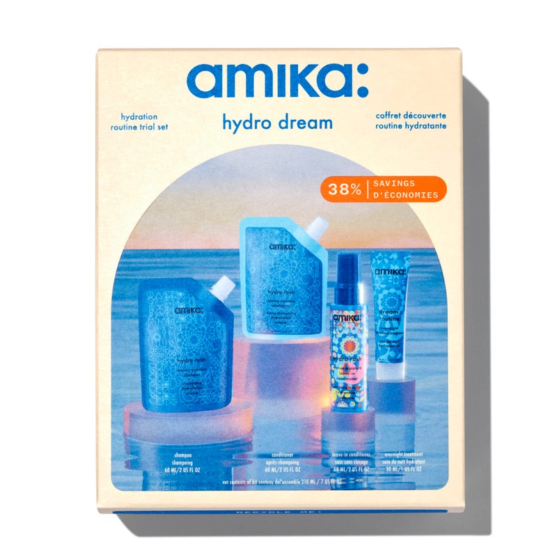 amika hydro dream hair routine trial set - Image 1