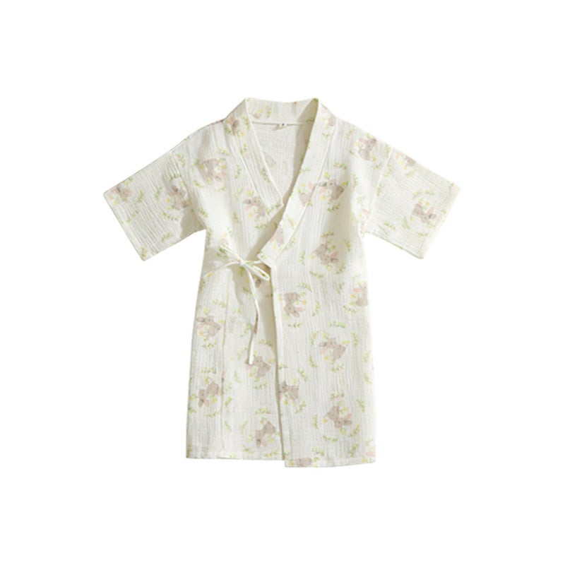 2026 New Kids' Bathrobe, A-Grade Cotton Gauze Baby Onesie Towel, Quick-Drying and Absorbent - Image 3