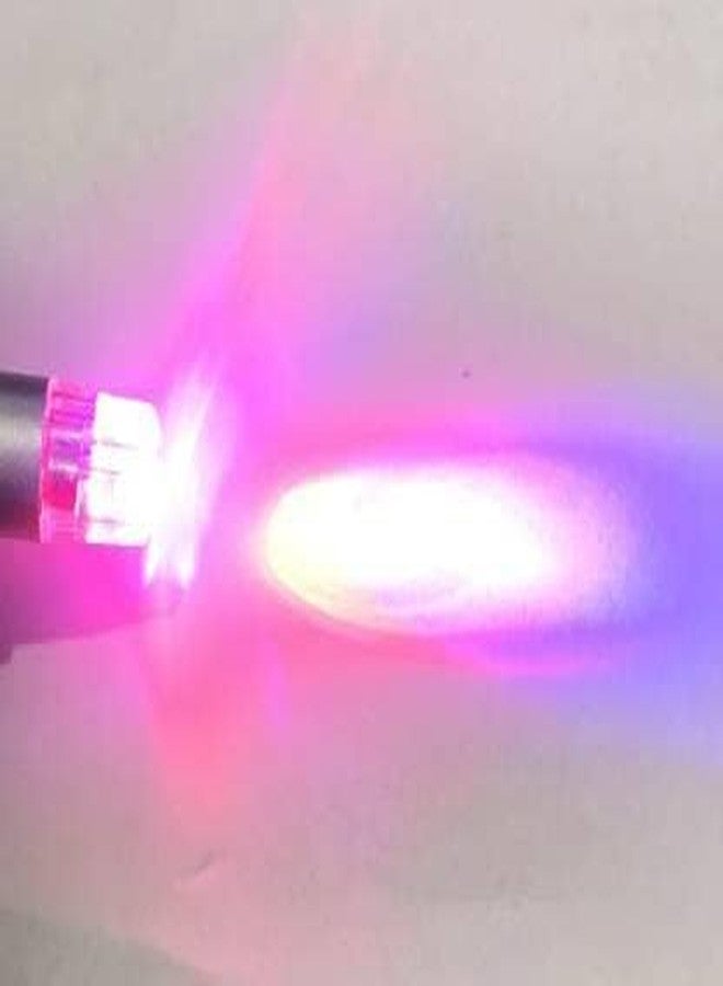 GR DESIGN® 3 in 1 Laser Pointer,Laser Torch with Emergency Hazard LED Light and Key Chain Hook (Red) with 3 Button Size Cells (Pack of 1) - Image 2