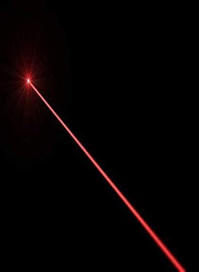 GR DESIGN® 3 in 1 Laser Pointer,Laser Torch with Emergency Hazard LED Light and Key Chain Hook (Red) with 3 Button Size Cells (Pack of 1) - Image 5