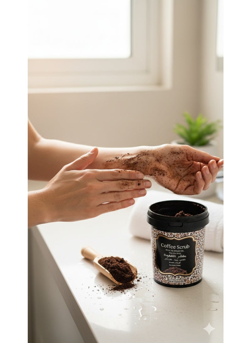 Zein Lilaraiss Zein Ularaisse Coffee Scrub 500g – Nourishing Face and Body Scrub Rich in Argan Oil - Image 2