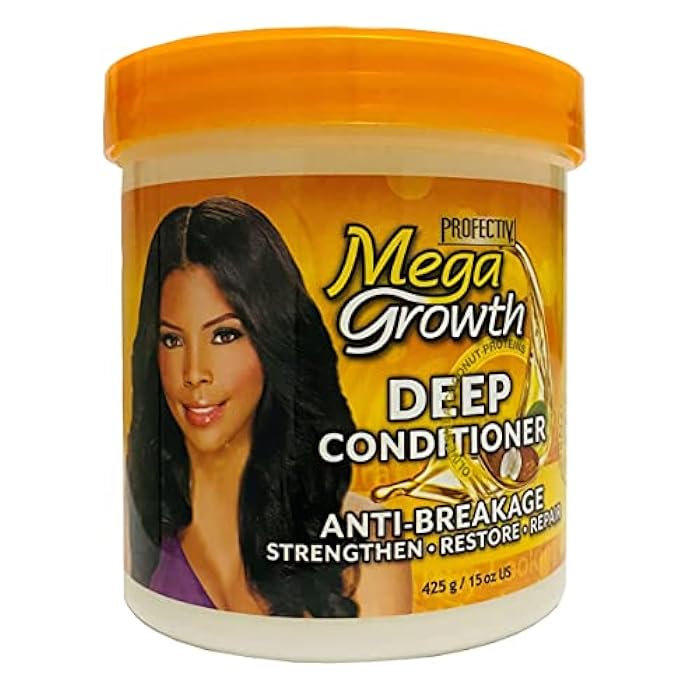 Profectiv Mega Growth Anti breakage Strengthening Deep Conditioner, 15 Ounce