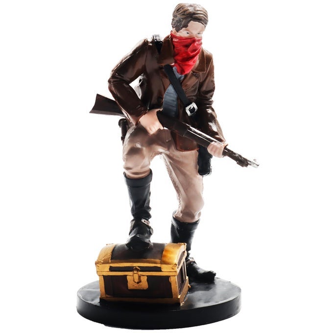 10 STYLES 45 MINI COWBOY FIGURINES WILD WEST ROBBER FIGURE GUNSLINGER STATUES FOR HOME DESK CAKE DECOR BIRTHDAY PARTY GIFT