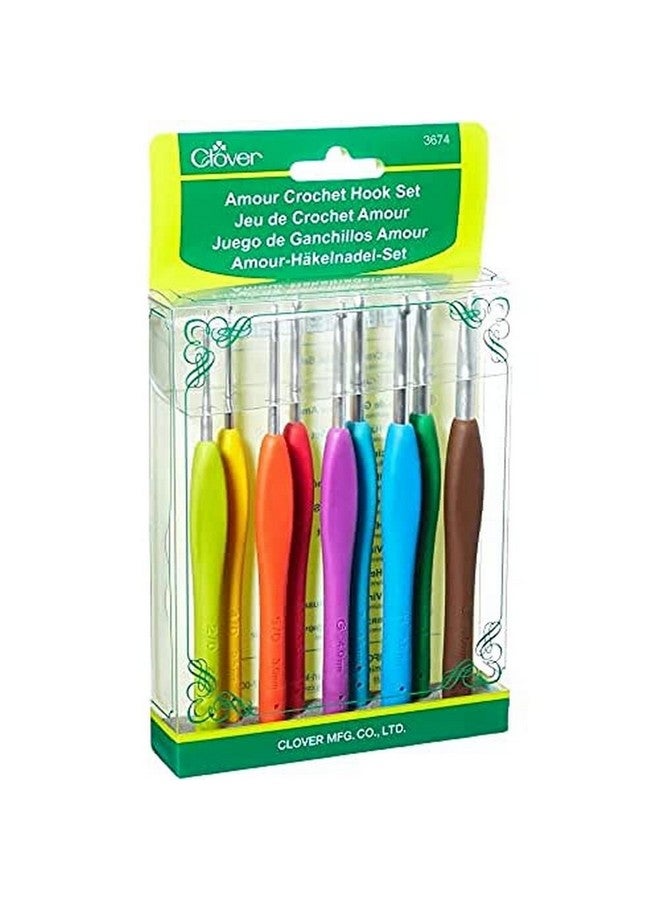 كلوفر مجموعة خطافات الكروشيه 3674 Amour، 1 - Image 1