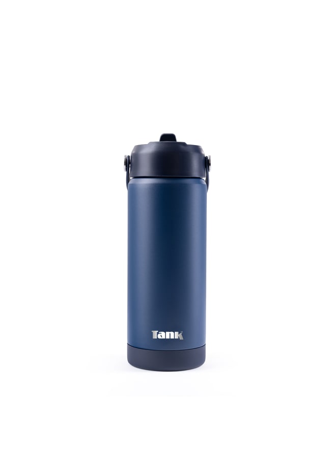 TANK Tank Move, 550ml, Navy Blue, Stainless Steel Bottle, insulated, Leakproof - Image 1