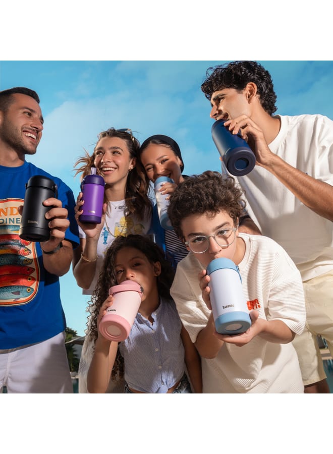 TANK Tank Move, 550ml, Navy Blue, Stainless Steel Bottle, insulated, Leakproof - Image 5