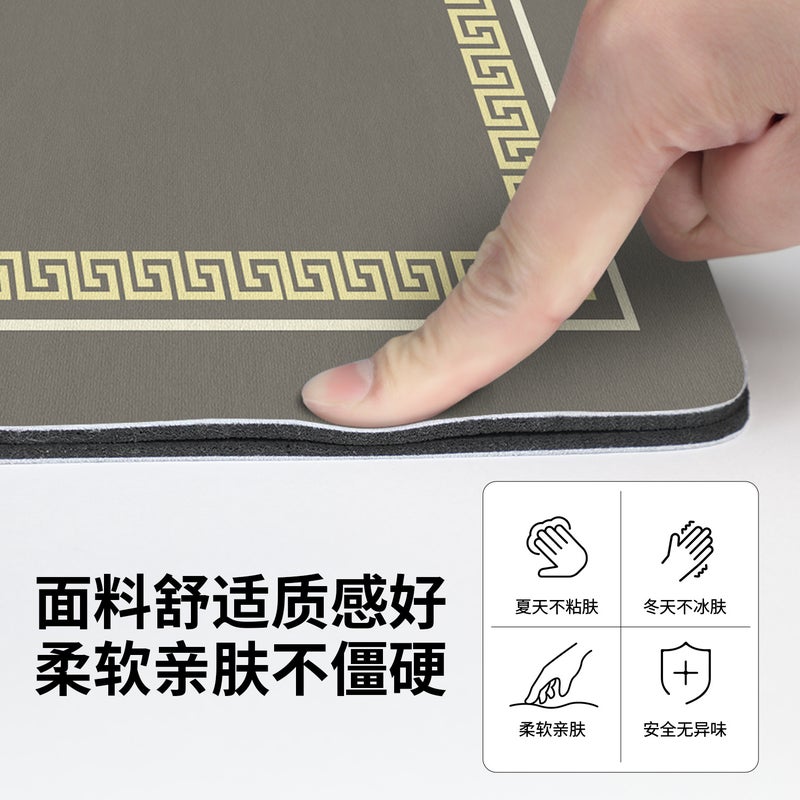 New Chinese-Style Mahjong Table Mat, Square, Non-Slip, Wear-Resistant Tablecloth, Eight Immortals Table Desktop Protection Mat, Thickened Diatomaceous Earth - Image 5