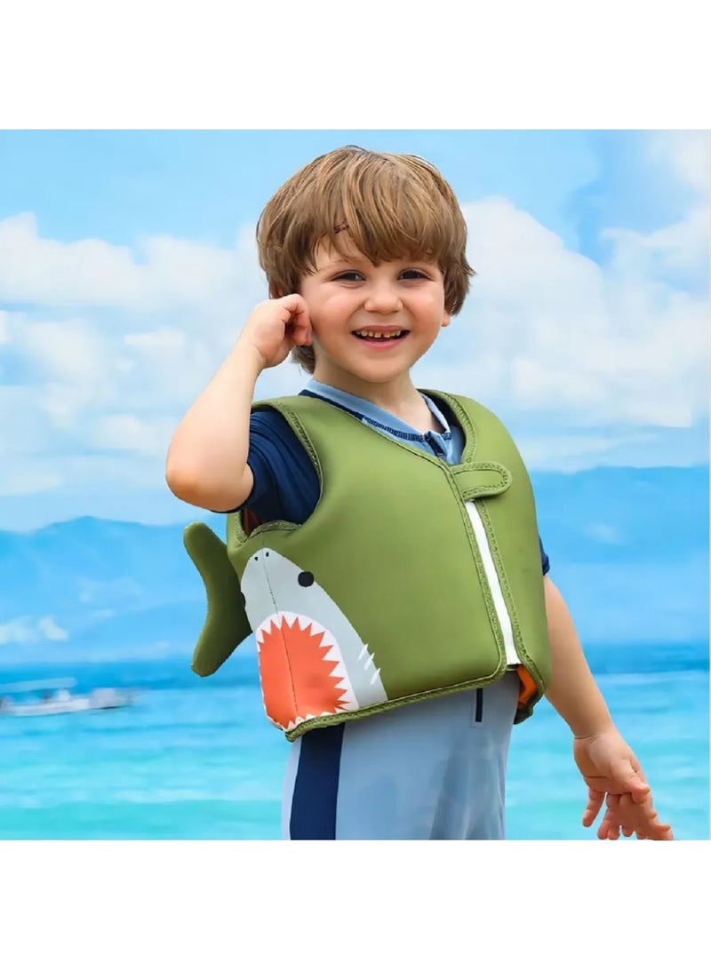 NIBEMINENT Kids Swimming Vest Adjustable Buoyancy Float Jacket, Swimming Training Aid Children Buoyancy Aid Swim Assistance - Image 5