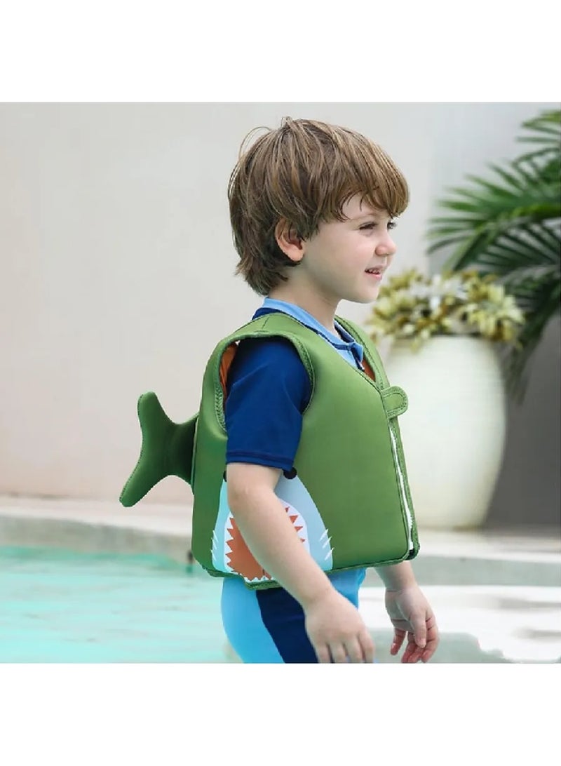 NIBEMINENT Kids Swimming Vest Adjustable Buoyancy Float Jacket, Swimming Training Aid Children Buoyancy Aid Swim Assistance - Image 4