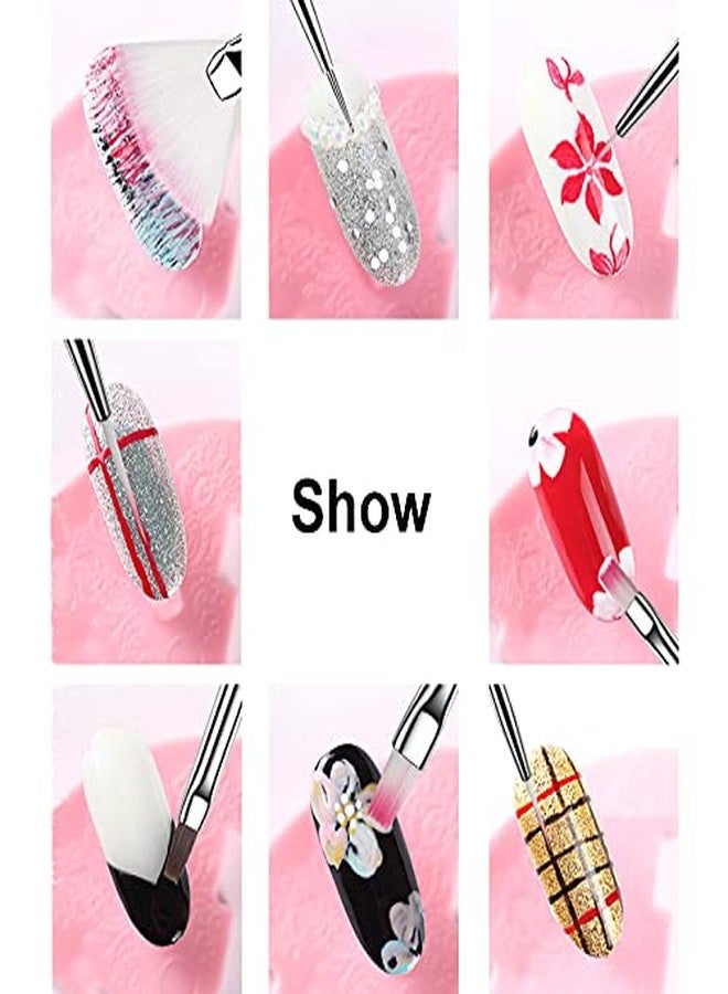 FStyler 15pcs High Quality Nail Art Design Dotting Painting Drawing UV Gel Polish Brush Pen Tools Set DIY Kit for Professional Salon and Home Use Only - Image 4