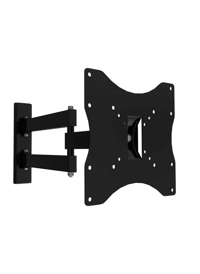 Skill Tech SH 32P Swivel TV Wall Mount for 14"-43" Screens, VESA 200x200, Wall Profile 70mm–405mm, Max Load 35kg – Black  - Image 1