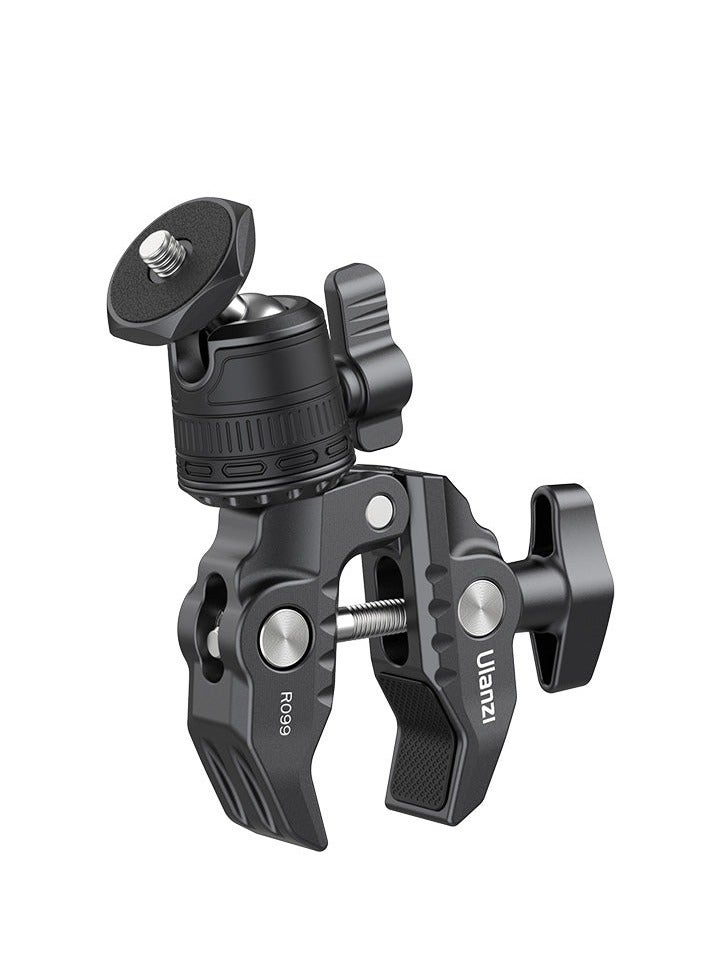 يولانزي Ulanzi R099 Clamp Mount with Mini Ball Head - Image 1