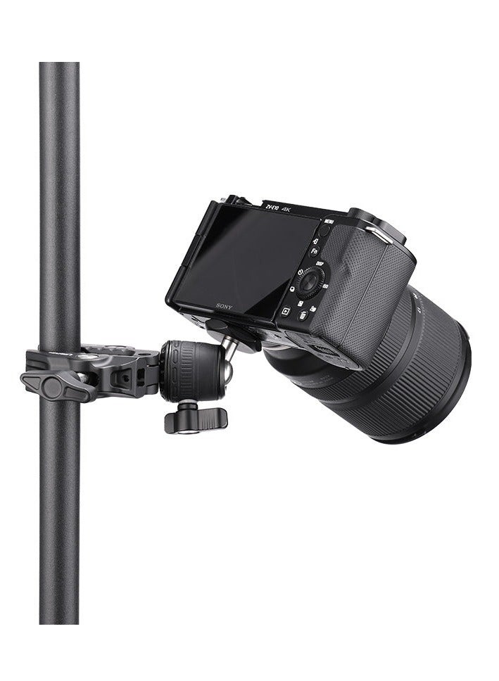 يولانزي Ulanzi R099 Clamp Mount with Mini Ball Head - Image 3