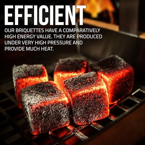 Sunlight Charcoal Tom Coco 72 Natural Charcoal Cubes - 25 mm Coals - Coconut Charcoal for Grilling and Relaxation (1) - Image 4