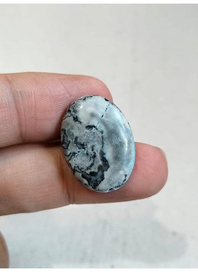 Generic - Natural Jasper Agate Double Face Gemstone Ring Or Pendant Jewelry Making - Image 1