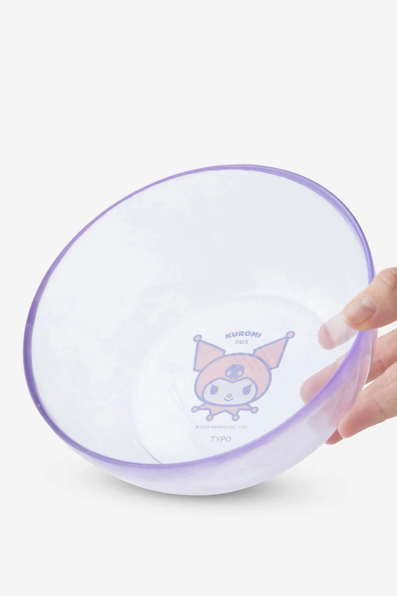Typo Collab Glass Bowl