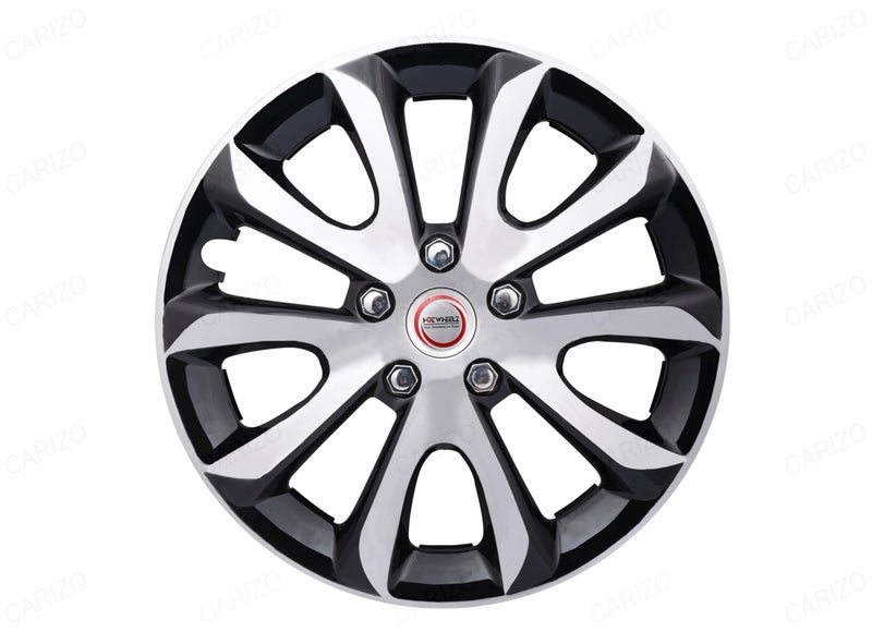 CARIZO 17 Inch Wheel Cover Cap (Design - GV 17 DC, Pack of 4) Compatible with Mahindra XUV 500 (Type-II) 2015-2018 - Image 1