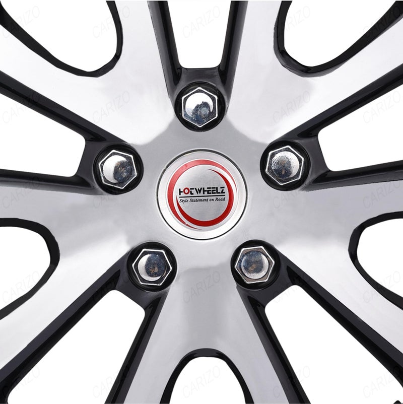 CARIZO 17 Inch Wheel Cover Cap (Design - GV 17 DC, Pack of 4) Compatible with Mahindra XUV 500 (Type-II) 2015-2018 - Image 2
