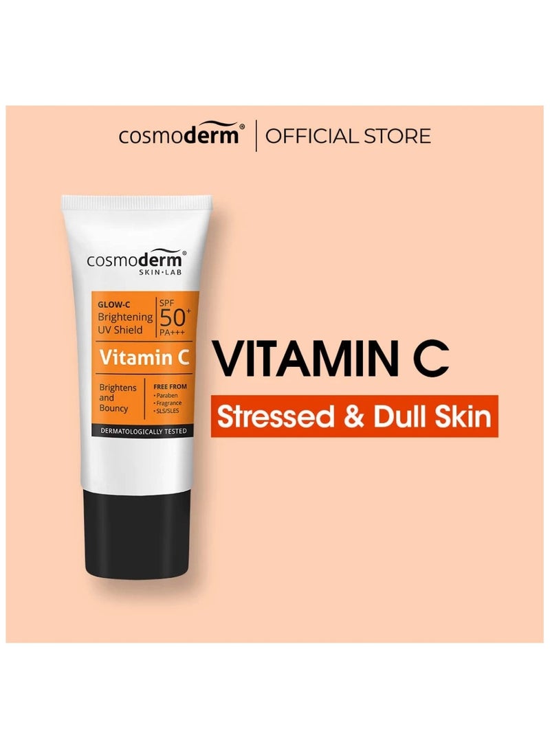 كوزموديرم جلو-سي واقي من الأشعة فوق البنفسجية بعامل حماية من الشمس 50+ PA+++، 30 مل - Image 1