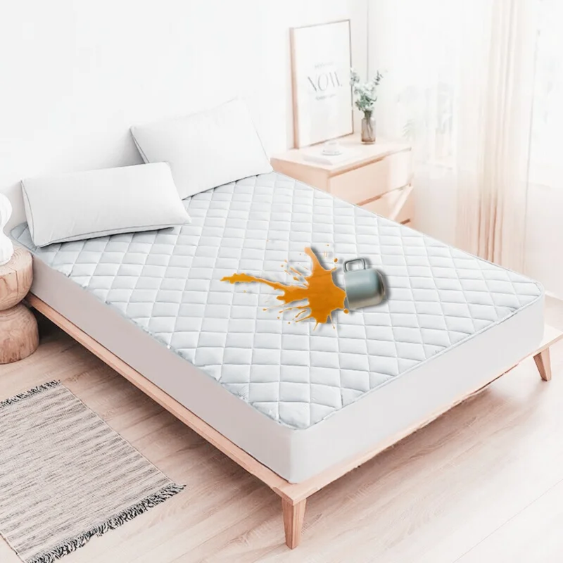 Seburam Liquid Proof Micro Quilted Fitted Baby Mattress Protector Double Bed Mattresses