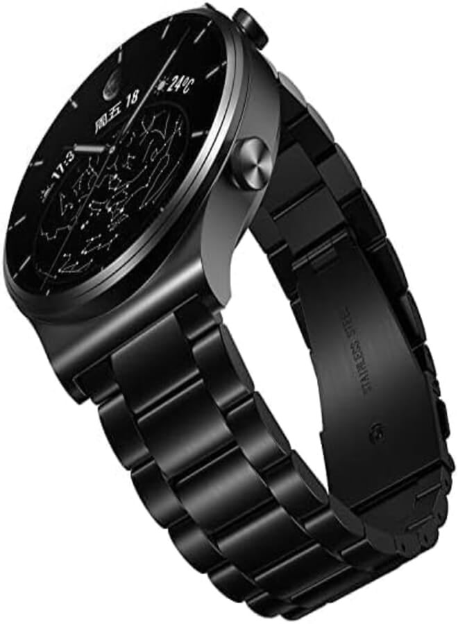 Next store Stainless Steel Metal Replacement Strap Compatible with Huawei Watch GT2 Pro 46mm / GT3 46mm / Huawei Watch 3, 3 Pro