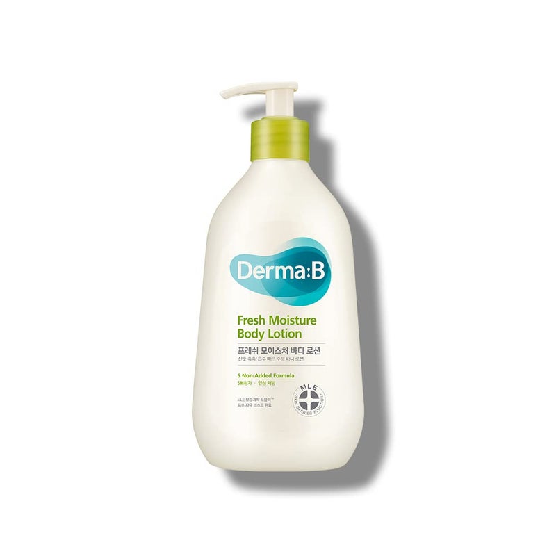 Derma B | Fresh Moisture Body Lotion | Lotion for Extremely Dry Skin | Intensive Skin Moisturizing | Fast-Absorbing & Long-Lasting Moisturizer | Natural Deodorant Cream | Body Care | 3.5 fl oz (400ml) - Image 1