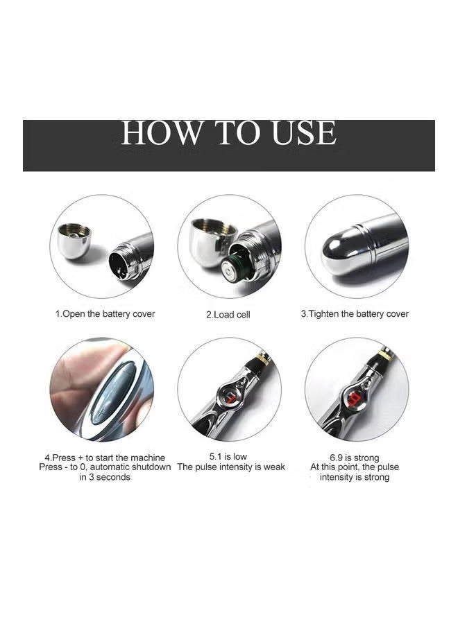 Generic Electric Meridians Laser Acupuncture Magnetic Body Massager  - Image 4
